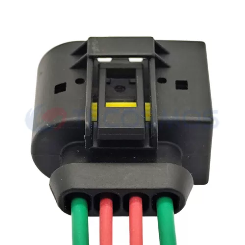 Waterproof Wire Connector Water Pump Steering Machine Plug for BMW 4 Pin Female 3C0973714 09441491 - image 6